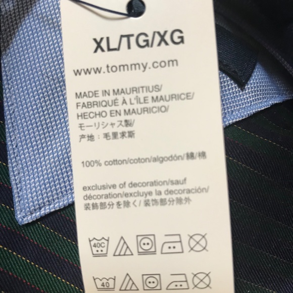 Tommy Hilfiger l/s button down shirt, XL, NWT - Picture 4 of 6